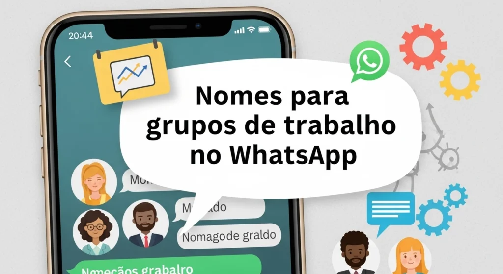 500+ Nomes Criativos para Grupos no WhatsApp 4 Nomes para grupos de trabalho no WhatsApp