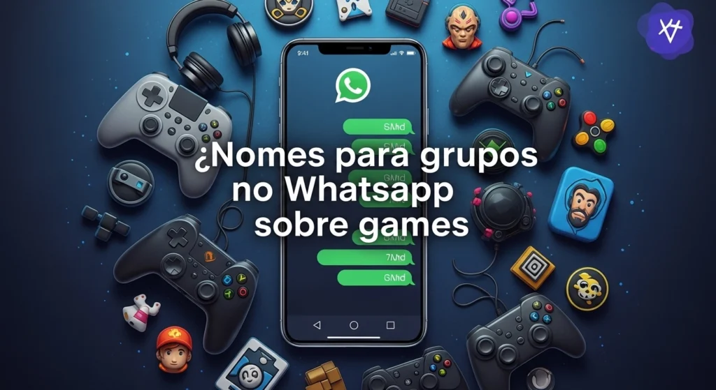 500+ Nomes Criativos para Grupos no WhatsApp 6 🔷Nomes para grupos no WhatsApp sobre games
