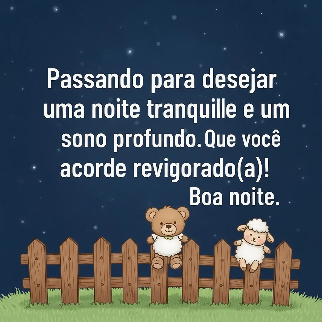 35 Mensagem de Boa Noite para WhatsApp com Imagem Bonita 8 Boa noite!