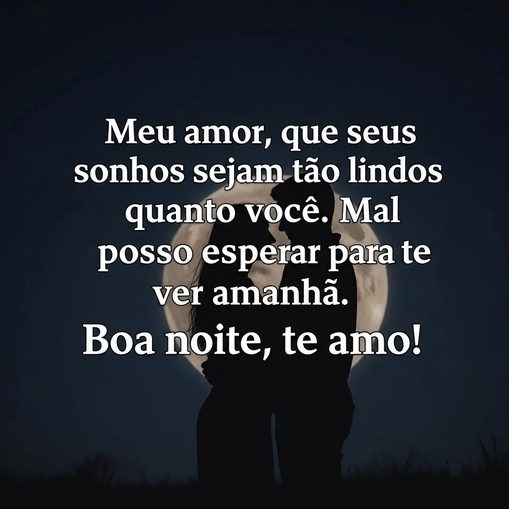 35 Mensagem de Boa Noite para WhatsApp com Imagem Bonita 10 Boa noite!