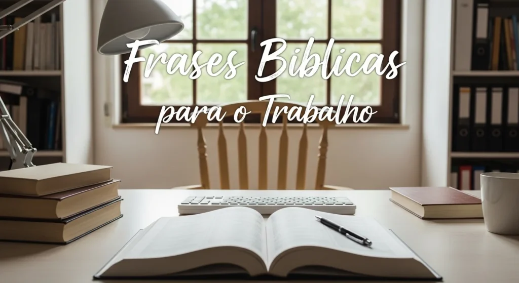 Frase Motivacional Trabalho: 65 Frases para Inspirar Você, sua Equipe e sua Semana 8 Frases Bíblicas para o Trabalho