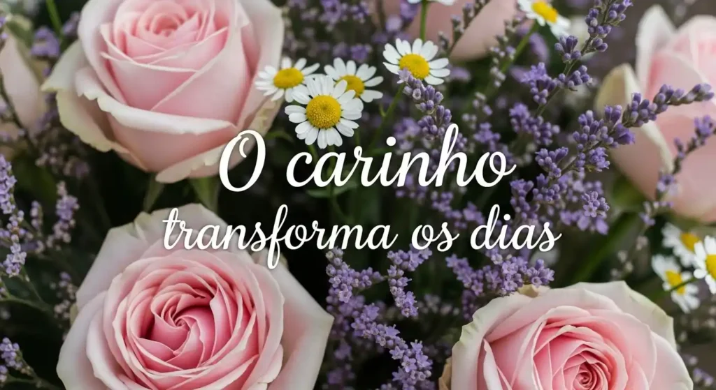 91 Mensagens de Bom Dia Quarta-Feira Diferente 2 O carinho transforma os dias