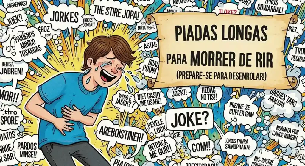 100 Piadas para Morrer de Rir: Engraçadas, Curtas e Mais! 3 Piadas Longas para Morrer de Rir Prepare-se para Desenrolar