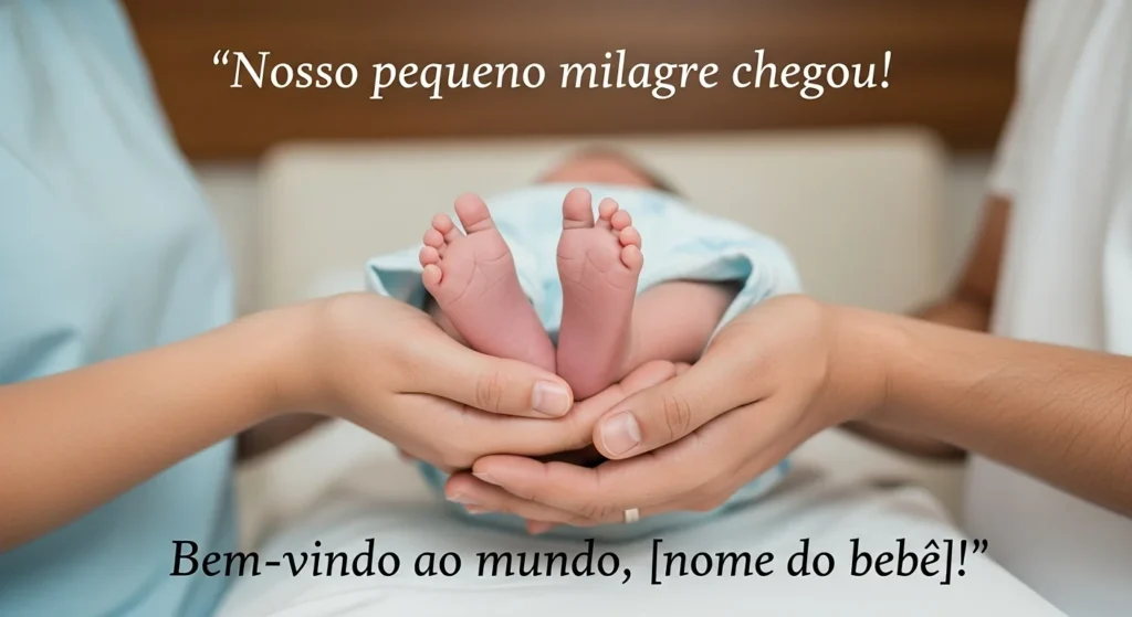 60 Mensagem de Nascimento de Bebê 4 Mensagens para Anunciar o Nascimento do Bebê no WhatsApp