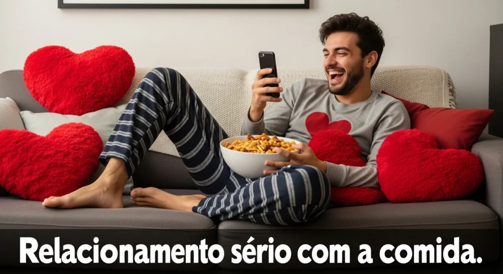 Frases Engraçadas: Dê Risada, Compartilhe e Espalhe Bom Humor 8 ‘Relacionamento sério com a comida.’