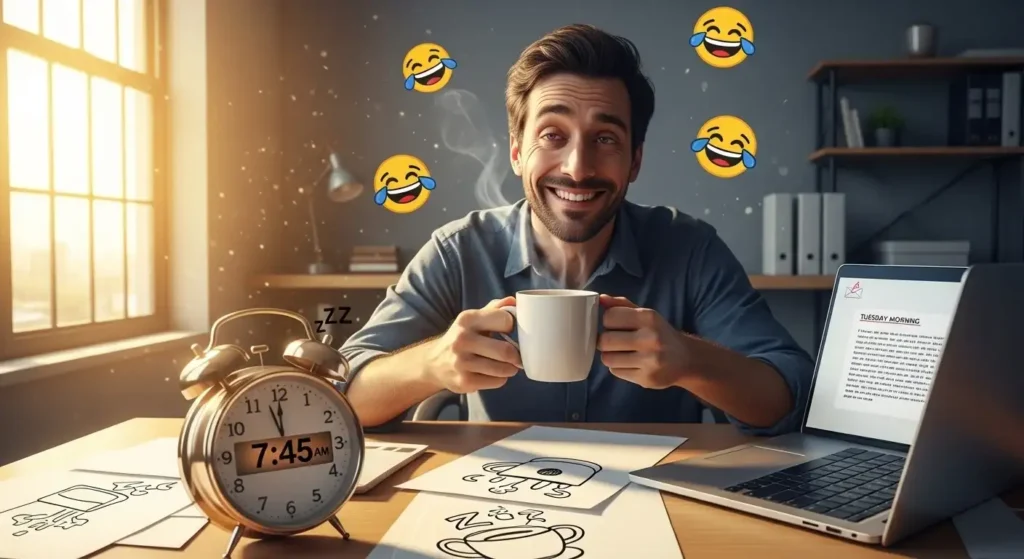 Mensagens Engraçadas e Leves para Terça-Feira