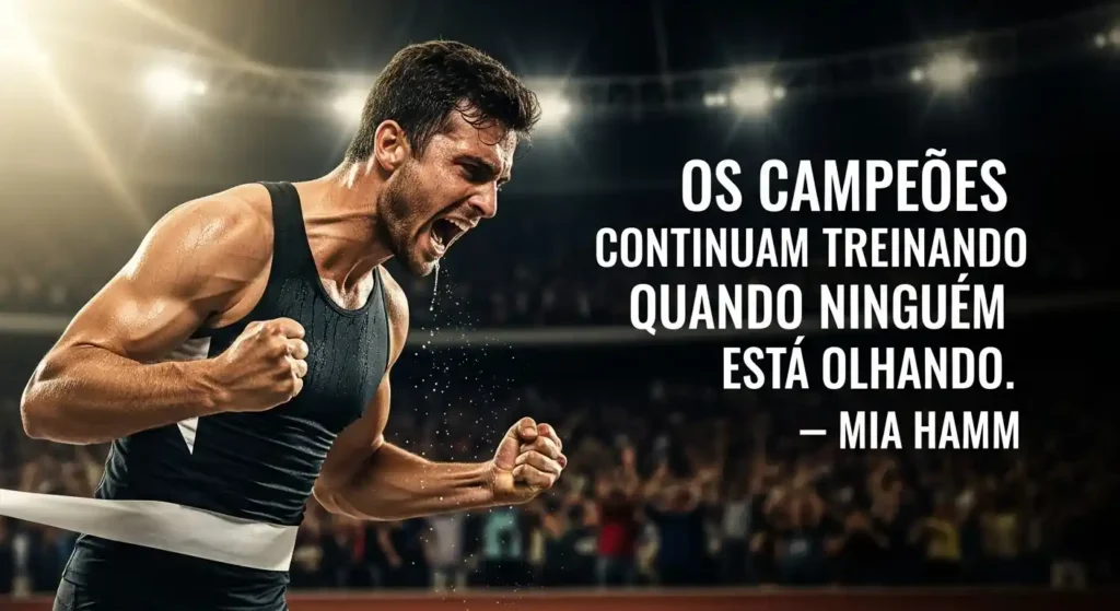 Frases de Atletas para Inspirar Sua Jornada: Famosas, Motivacionais e para Bio 5 Frases de Atletas Vencedores