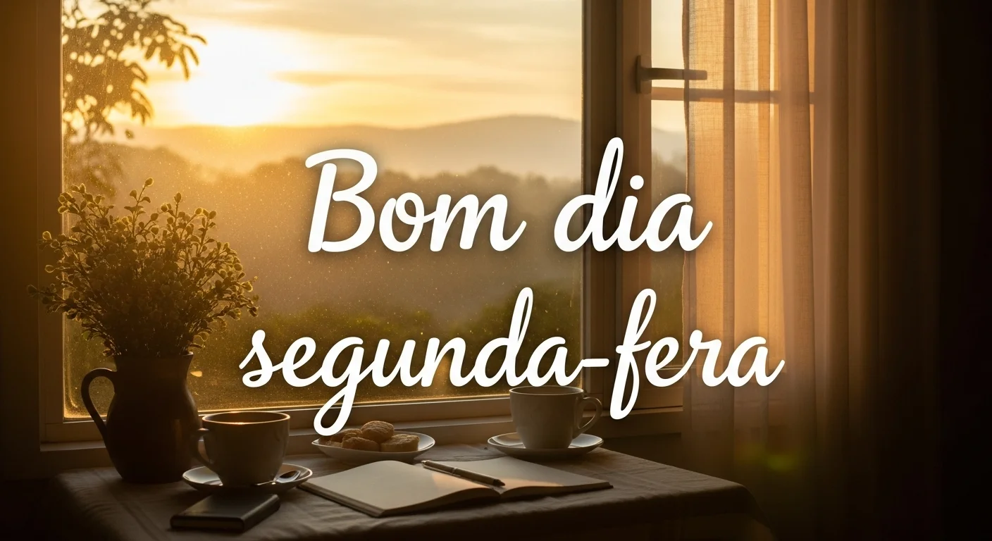 bom dia segunda-feira